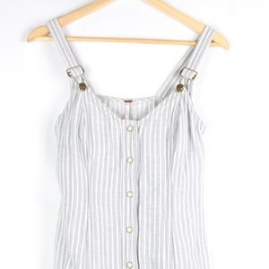 Free People Day Dress Stripes Overall